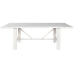 Middagsbord Home ESPRIT Hvit Treverk av mangotre 213,4 x 96,5 x 76,2 cm