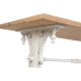 Table de Salle à Manger Home ESPRIT Blanc Naturel Sapin Bois MDF 180 x 90 x 76 cm