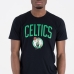 Heren-T-Shirt met Korte Mouwen New Era NOS NBA BOSCEL 60505459  Zwart