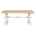 Mesa de Centro Home ESPRIT Blanco Natural Madera de abeto Madera MDF 110 x 65 x 46 cm