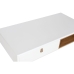 Centralna Miza Home ESPRIT Bela Naraven Poliuretan Les MDF 120 x 60 x 40 cm