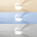 Вентилатор за Таван с LED Светлина и 3 Перки ABS Flaled InnovaGoods Бял 36 W 52