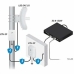 Antena WiFi UBIQUITI LBE-5AC-LR Biały