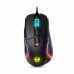 Mouse Krom Kick Negru 6200 dpi RGB