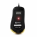 Mouse Krom Kick Black 6200 dpi RGB