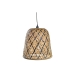 Suspension DKD Home Decor Noir Marron 220 V 50 W (41 x 41 x 39 cm)