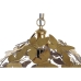 Loftslampe DKD Home Decor Guld Gylden Metal 50 W 42 x 42 x 49 cm