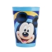 Laste Tualettarvete Reisikomplekt Mickey Mouse Sinine (23 x 16 x 7 cm) (4 pcs)