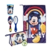 Lasten toilettitarvikkeiden matkapakkaus Mickey Mouse Sininen (23 x 16 x 7 cm) (4 pcs)