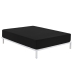 Fitted sheet Alexandra House Living Black 160 x 190/200 cm