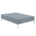 Lenzuolo con angoli Alexandra House Living Grigio Acciaio 200 x 200 cm