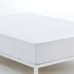 Τοποθετημένο φύλλο Alexandra House Living Λευκό 105 x 200 cm