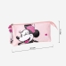 Penar triplu Minnie Mouse 22,5 x 2 x 11,5 cm Roz