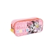 Zweifaches Mehrzweck-Etui Minnie Mouse Rosa 22,5 x 8 x 10 cm