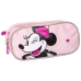 Dobbelbag Minnie Mouse Rosa 22,5 x 8 x 10 cm