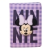 Anteckningsbok Minnie Mouse SQUISHY Lila 18 x 13 x 1 cm