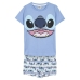 Pyžamo Dětské Stitch Modrý