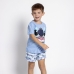 Pijama Infantil Stitch Albastru