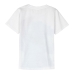 Child's Short Sleeve T-Shirt Stitch White