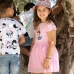 Vestido Minnie Mouse Cor de Rosa