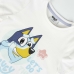 Barn T-shirt med kortärm Bluey Vit