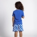 Pijama Infantil Sonic Albastru