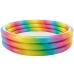 Opblaasbaar Kinderzwembad Intex Multicolour Ringen 581 L 168 x 38 x 168 cm (6 Stuks)