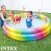 Opblaasbaar Kinderzwembad Intex Multicolour Ringen 581 L 168 x 38 x 168 cm (6 Stuks)