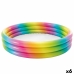 Opblaasbaar Kinderzwembad Intex Multicolour Ringen 330 L 147 x 33 x 147 cm (6 Stuks)