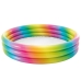 Opblaasbaar Kinderzwembad Intex Multicolour Ringen 330 L 147 x 33 x 147 cm (6 Stuks)