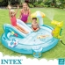 Piscină Gonflabilă pentru Copii Intex Loc de joacă Crocodil 201 x 84 x 17 cm (3 Unități)