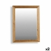 Wall mirror Canada Brown 60 x 80 x 2 cm Rectangular (2 Units)