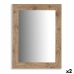 Miroir mural 77609 Marron 66 x 85 x 2 cm 64,5 x 84,5 x 1,5 cm Rectangulaire (2 Unités)