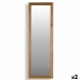 Miroir mural Canada Marron Bois Verre 48 x 150 x 2 cm (2 Unités)