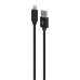 Câble USB vers Lightning GEMBIRD CCDB-mUSB2B-AMLM-6 Noir 1,8 m