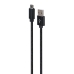 Cable Micro USB a USB GEMBIRD CCDB-mUSB2B-AMBM-6 Negro 1,8 m