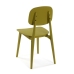 Chair Versa Mustard 39,5 x 80 x 41,5 cm (4 Units)