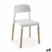 Stuhl Versa Weiß 45 x 76 x 42 cm (4 Stück)