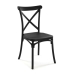 Chair Versa Black 43 x 88 x 43 cm (4 Units)