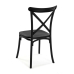 Stuhl Versa Schwarz 43 x 88 x 43 cm (4 Stück)