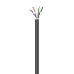 Cablu de Rețea Rigid UTP Categoria 6 Aisens AWG24 Negru 100 m