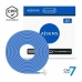 Stevige FTP-netwerkkabel categorie 7 Aisens AWG23 Blauw 100 m