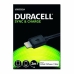 Lightning Καλώδιο DURACELL USB5022A Μαύρο 2 m (1 μονάδα)