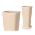 Umbrella stand Stefanplast Elegance Cream Plastic 25 x 57 x 25 cm