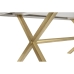 Eettafel DKD Home Decor Wit Gouden Blik Mangohout 180 x 90 x 76 cm