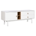 Mobilă TV Home ESPRIT Alb Natural polipropilenă Lemn MDF 140 x 40 x 55 cm