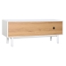 Mobilă TV Home ESPRIT Alb Natural polipropilenă Lemn MDF 140 x 40 x 55 cm