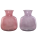 Vas Home ESPRIT Rosa Lila Glas 16 x 16 x 19 cm (2 antal)