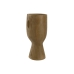 Vase Home ESPRIT Marron Résine Visage 15 x 15 x 31 cm