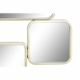 Wall mirror DKD Home Decor Golden Metal (97,5 x 2,5 x 56 cm)